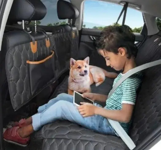 3-in-1 Pet Travel Car Mat - Woof And Tails 