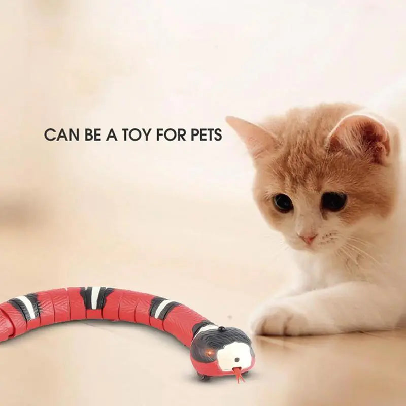 Automatic Cat Toys Eletronic Snake Interactive Toys Smart - Woof And Tails 